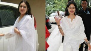 Sara Ali Khan Or Janhvi Kapoor: Who Stole Your Heart In White Ethnic Wear?