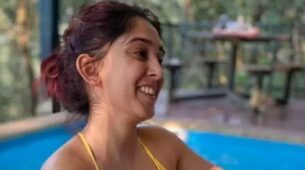 Aamir Khan’s Daughter Ira Khan Proving She Is Also Perfectionist With Her Red and blue Wardrobe: See Pics