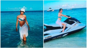 Beach Girl: Avneet Kaur is trying out ‘new things’ in Maldives