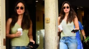‘Bebo’ Kareena Kapoor is addicted to coffee, spotted rocking in casual swag