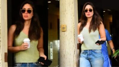 ‘Bebo’ Kareena Kapoor is addicted to coffee, spotted rocking in casual swag