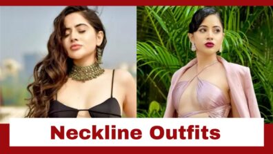 Best Of Urfi Javed’s Deep Neckline Flaunting Outfits: See Pics