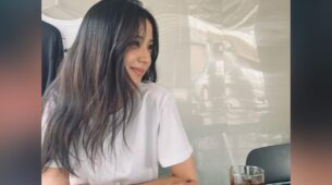 Blackpink Jisoo caught on camera blushing while enjoying a drink, is she out for a romantic date?