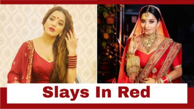 Bridal Lehengas To Sleeveless Kurtis: Times Bhojpuri Babe Monalisa Slayed In Red