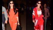 BTS Faceoff: Deepika Padukone Or Nora Fatehi: Who Gave You Fashion Goals In A Red Tracksuit?