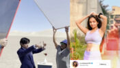 BTS V shares a stunning picture of his corporate blazer suit look on Instagram, fan Anushka Sen gets all impressed and hits like to it, check out