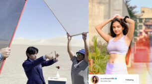 BTS V shares a stunning picture of his corporate blazer suit look on Instagram, fan Anushka Sen gets all impressed and hits like to it, check out