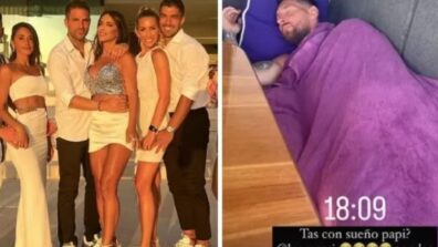 Can I sleep Daddy? Luis Suarez posts hilarious LOL candid moment of Lionel Messi sleeping, fans love it