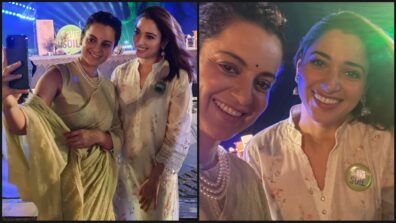 Chal Beta Selfie Lele: Kangana Ranaut and Tamannaah Bhatia can’t stop clicking cute selfies, fans love it