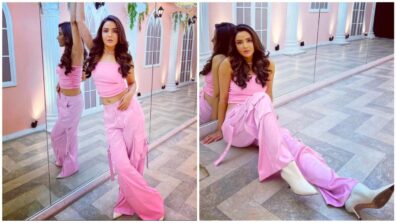 Cotton Candy: Jasmin Bhasin turns barbie in pink co-Ord set, see pics