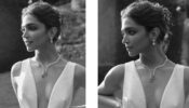 Deepika Padukone Oozes Oomph In A White Monotone Look