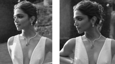 Deepika Padukone Oozes Oomph In A White Monotone Look