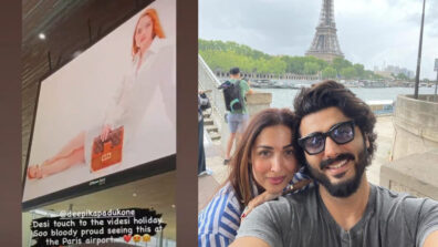 Desi Touch To The Videsi Holiday: Arjun Kapoor Proud Of Deepika Padukone’s Louis Vuitton Ad at Paris Airport, Malaika Arora comments