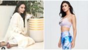 Desi Vs Videsi: Surbhi Jyoti in off-white salwar suit Vs Mouni Roy in lavender bralette, who’s your favourite?