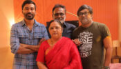 Dhanush proves to be a promising youngster as he stands for a group picture with his family and sibling Selvaraghavan