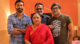 Dhanush proves to be a promising youngster as he stands for a group picture with his family and sibling Selvaraghavan
