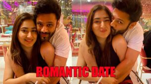 Rahul Vaidya and Disha Parmar enjoy romantic dinner date, check cute photos