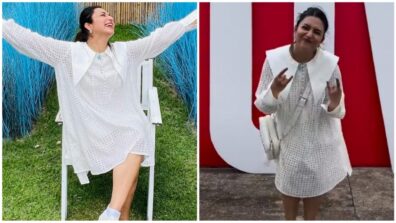 Divyanka Tripathi wants to stay ‘childish’ forver, shares adorable video in white dotted outfit to woo hearts