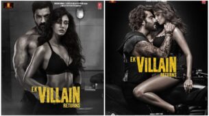 Ek Villain 2 Posters: ‘Shirtless’ John Abraham hugs Disha Patani tight, Arjun Kapoor gets cosy with Tara Sutaria