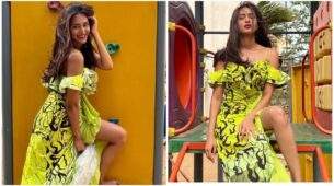 Erica Fernandes is giving serious vogue inspiration in floral dolphin-sleeved yellow outfit, wants to go with the ‘flow’
