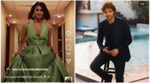 Erica Fernandes looks all sizzling in white bathrobe, Parth Samthaan says ‘Not the ideal poolside outfit’