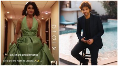 Erica Fernandes looks all sizzling in white bathrobe, Parth Samthaan says ‘Not the ideal poolside outfit’