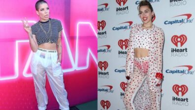 Faceoff: Halsey Or Miley Cyrus: Who Inspires You To Wear Sheer Pants?