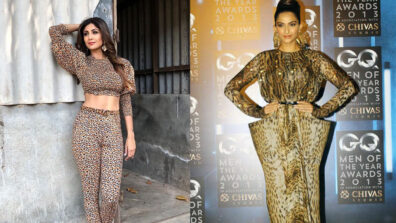 Faceoff: Shilpa Shetty Or Sonam Kapoor: Who Attacked You In A Leopard Print?