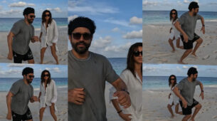 Farhan Akhtar and Shibani Dandekar gear up for some rampant fun at Maldives, watch video