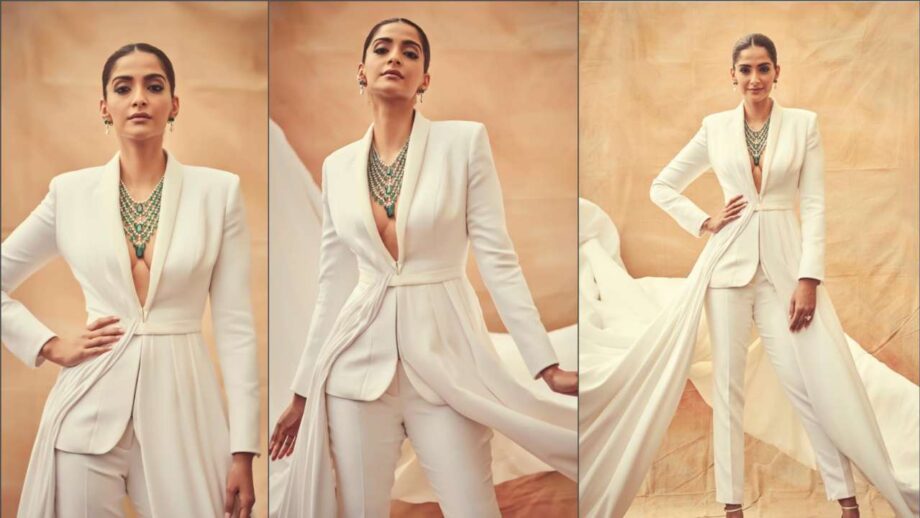 Fashion Face-off: Alia Bhatt Vs Sonam Kapoor: Whose White Pantsuit Is Your Favourite? - 1