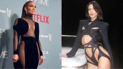 Fashion Face-off: Jennifer Lopez Vs Bella Hadid: Who’s your ‘queen of hearts’ in black cut-out outfit?