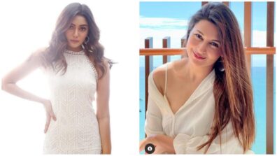 Fashion Face-off: Sana Makbul Vs Divyanka Tripathi: Who’s your favourite vogue queen in white outfit?