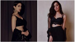 Fashion Face-off: Sara Ali Khan Vs Shraddha Kapoor: Whose Black Lehenga Are You Stealing This Festive Season?