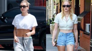 Crop Tops And Shorts Are Our All-Time Favourite Combo: See Pics Of Hailey Bieber, Sophie Turner, And More