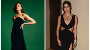 Fashion Faceoff: Deepika Padukone Or Janhvi Kapoor: Who Is The Sensuality Queen In The Black Gown?