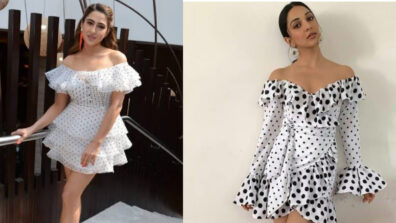 Fashion Faceoff: Kiara Advani Vs Sara Ali Khan: Whose Mini Off-Shoulder Dress Looks The Cutest?