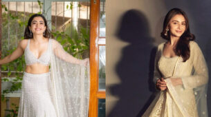 Fashion Faceoff: Rakul Preet Singh Vs Rashmika Mandanna: Whose White Ethnic Dress Are You Stealing This Festive Season?