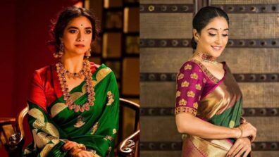 Fashion Faceoff: Regina Cassandra Vs Keerthy Suresh: Whose Green Saree Is Your Favourite For The Next Festive Season?