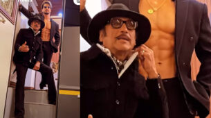 Father-son Goals: Tiger and Jackie Shroff are the Bollywood Swagsters in Vintage Jackets, See video
