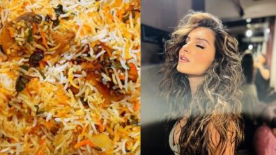 Foodie girl: Tara Sutaria is a Biryani lover, drops pictures