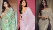 From Bhumi Pednekar, Nushrratt Bharuccha To Mouni Roy: Celebs Who Dazzled In Sequin Sarees And Showed How To Go Traditional And Look Fantastic