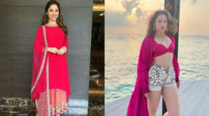 From Bikinis To Sarees: Tamannaah Bhatia Shows How To Be A Pink Barbie Doll