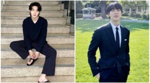 From classy tailored suits to casual t-shirts: Take special fashion inspiration from BTS members Suga and Jin