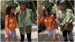 Funny Video: Shakti Kapoor and Genelia D’Souza recreate Kareena Kapoor and Salman Khan’s ‘Fevicol’ moment, fans go LOL