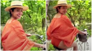 Get on a virtual cycle ride by Maldives beach with Anushka Sharma, video inside