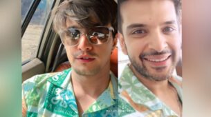 Handsome Hunks: Karan Kundrra and Mohsin Khan twin in similar tropical shirts, fans love ‘bro code’