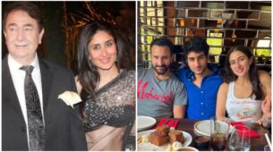 Happy Father’s Day: Kareena Kapoor twins with ‘papa’ Randhir Kapoor in black, Sara Ali Khan shares adorable picture with Saif