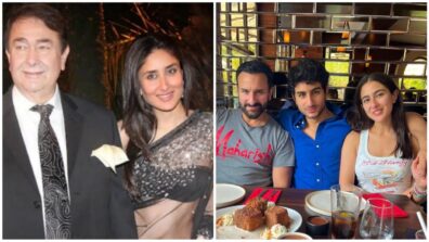 Happy Father’s Day: Kareena Kapoor twins with ‘papa’ Randhir Kapoor in black, Sara Ali Khan shares adorable picture with Saif