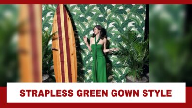 Have You Seen This Alexandra Daddario’s Latest Look In Strapless Green Gown Yet? Check Now