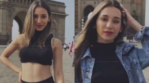 Heli Daruwala Is A Proud Mumbaikar As She Flaunts Herself In front Of Gateway Of India: See Video